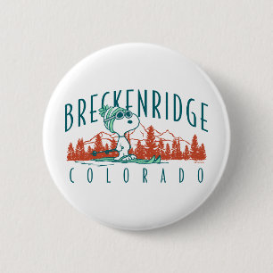 Erdnüsse   Snoopy Breckenridge Colorado Button