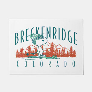 Erdnüsse Snoopy Breckenridge Colorado Fußmatte