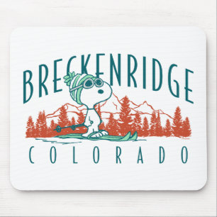 Erdnüsse   Snoopy Breckenridge Colorado Mousepad