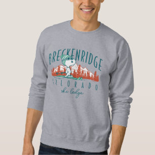 Erdnüsse Snoopy Breckenridge Colorado Sweatshirt