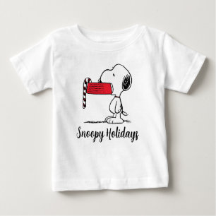 Erdnüsse   Snoopy Candy Cane Food Disc Baby T-shirt