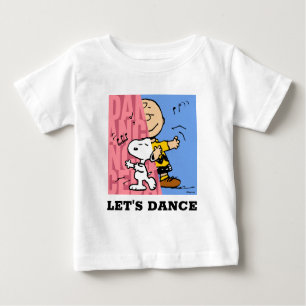 Erdnüsse   Snoopy & Charlie Brown Halbtanz Baby T-shirt