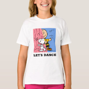 Erdnüsse   Snoopy & Charlie Brown Halbtanz T-Shirt