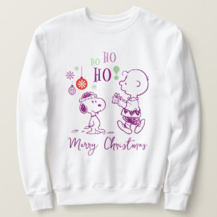 Erdnüsse   Snoopy & Charlie Brown Ho Ho Ho Ho Sweatshirt