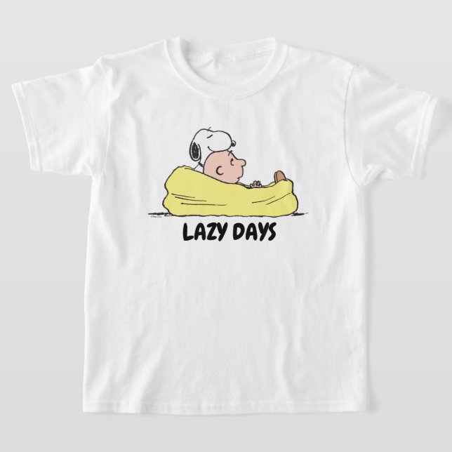 Erdnüsse | Snoopy & Charlie Brown in Bean Bag - Le T-Shirt (Ablage )