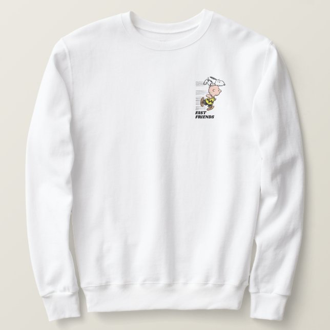 Erdnüsse | Snoopy & Charlie Brown Run Sweatshirt (Design vorne)