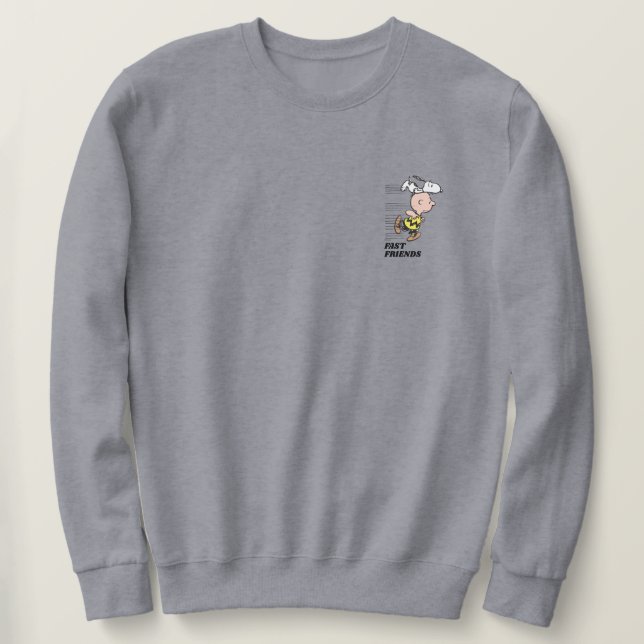 Erdnüsse | Snoopy & Charlie Brown Run Sweatshirt (Design vorne)