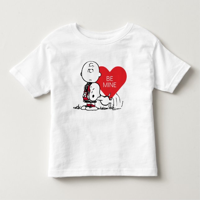 Erdnüsse | Snoopy & Charlie Brown Valentine Kleinkind T-shirt (Vorderseite)