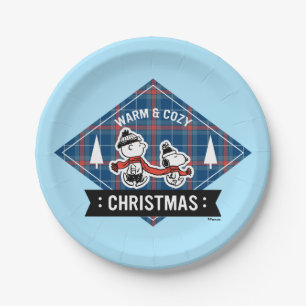 Erdnüsse Snoopy & Charlie Brown Warm & Cosy Pappteller