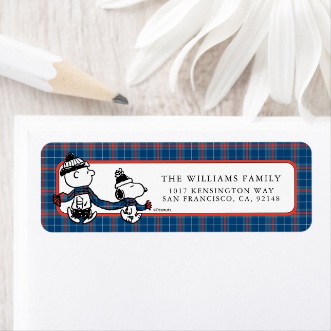 Erdnüsse | Snoopy & Charlie Brown Winter Scarf (Insitu)