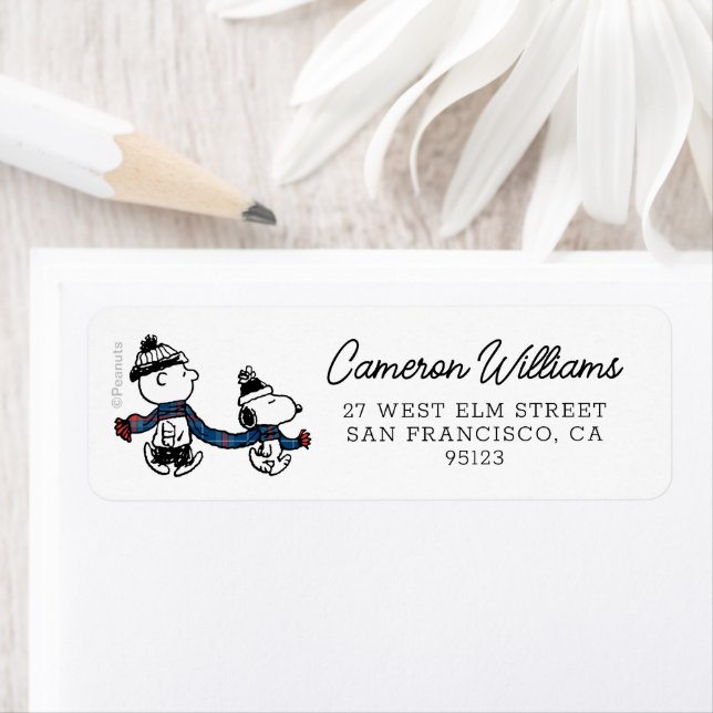 Erdnüsse | Snoopy & Charlie Brown Winter Scarf (Insitu)