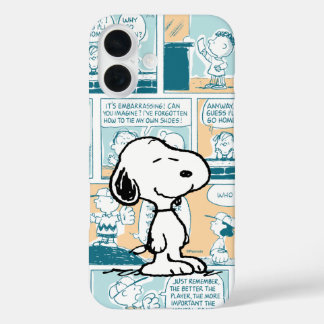 Erdnüsse | Snoopy-Comic-Muster iPhone 16 Hülle