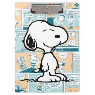 Erdnüsse Snoopy-Comic-Muster Klemmbrett
