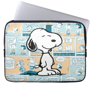 Erdnüsse   Snoopy-Comic-Muster Laptopschutzhülle