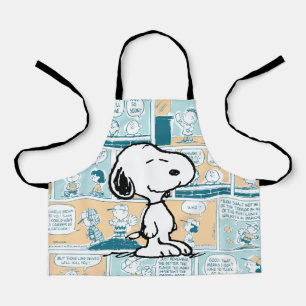 Erdnüsse   Snoopy-Comic-Muster Schürze