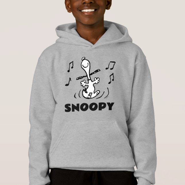 Erdnüsse | Snoopy Dancing Hoodie (Vorderseite)