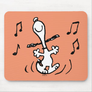 Erdnüsse   Snoopy Dancing Mousepad