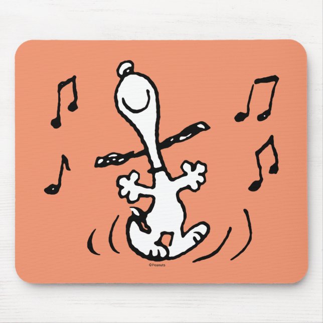 Erdnüsse | Snoopy Dancing Mousepad (Vorne)