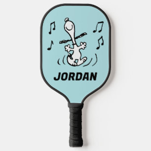 Erdnüsse   Snoopy Dancing Pickleball Schläger