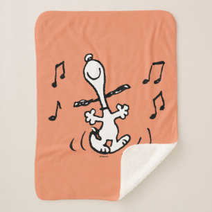 Erdnüsse   Snoopy Dancing Sherpadecke
