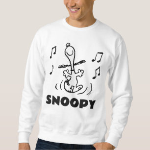 Erdnüsse   Snoopy Dancing Sweatshirt
