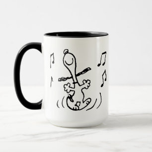 Erdnüsse   Snoopy Dancing Tasse