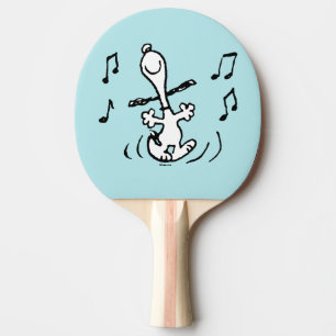 Erdnüsse Snoopy Dancing Tischtennis Schläger