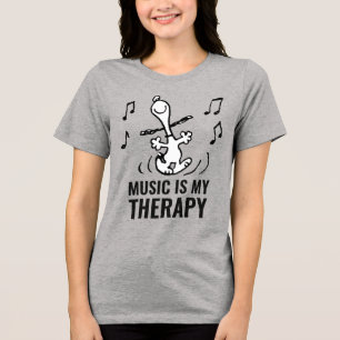 Erdnüsse Snoopy Dancing Tri-Blend Shirt