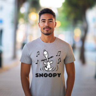 Erdnüsse   Snoopy Dancing Tri-Blend Shirt