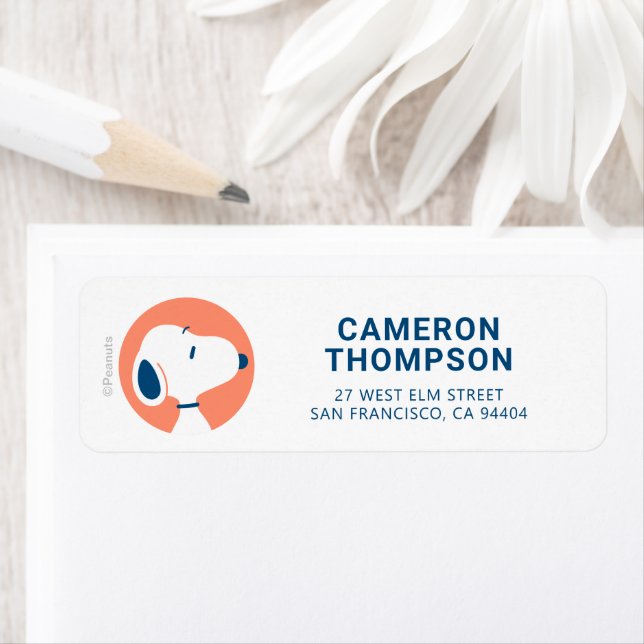 Erdnüsse | Snoopy Dark Blue Deko Dreams Pattern (Insitu)