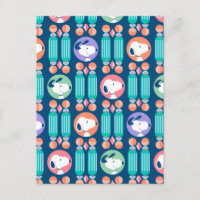 Erdnüsse | Snoopy Dark Blue Deko Dreams Pattern