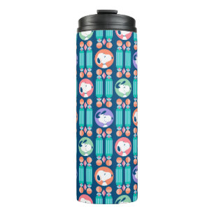 Erdnüsse   Snoopy Dark Blue Deko Dreams Pattern Thermosbecher