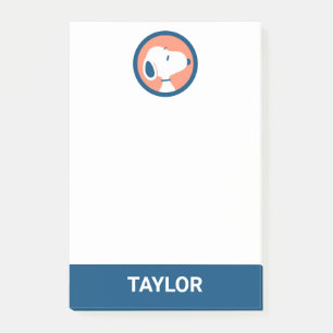 Erdnüsse   Snoopy Dark Blue Deko   Name hinzufügen Post-it Klebezettel