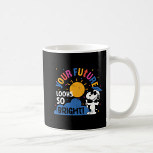 Erdnüsse Snoopy Deine Zukunft sieht so hell aus Kaffeetasse