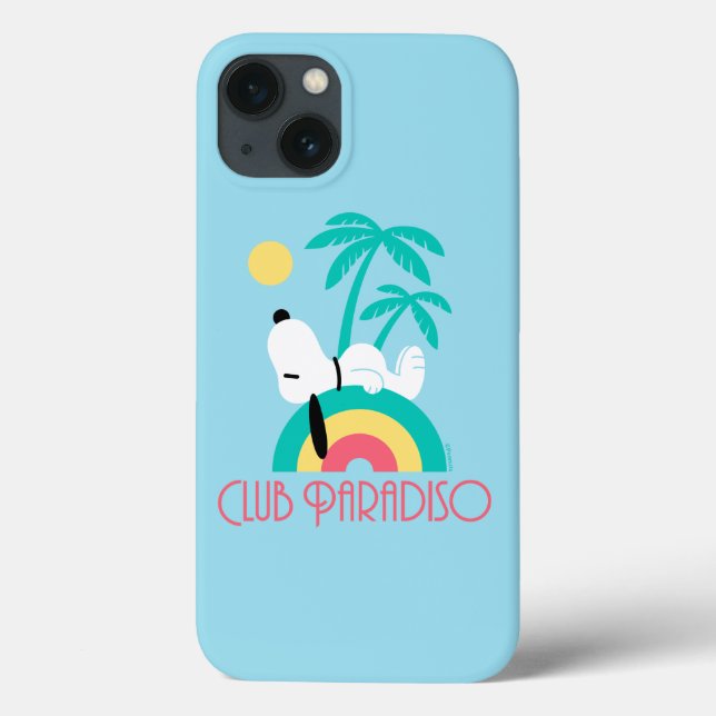 Erdnüsse | Snoopy Deko Dreams Club Paradiso Case-Mate iPhone Hülle (Rückseite)