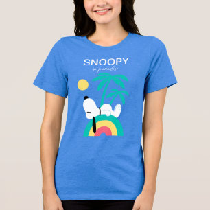 Erdnüsse   Snoopy Deko Dreams Club Paradiso Tri-Blend Shirt