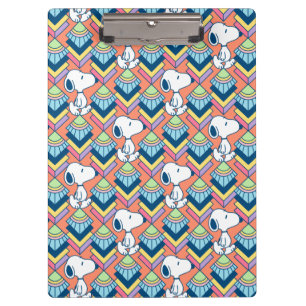 Erdnüsse   Snoopy Deko Dreams Pattern Klemmbrett