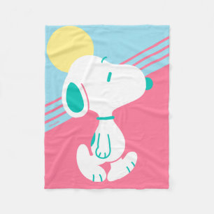 Erdnüsse   Snoopy Deko Dreams Sun Fleecedecke