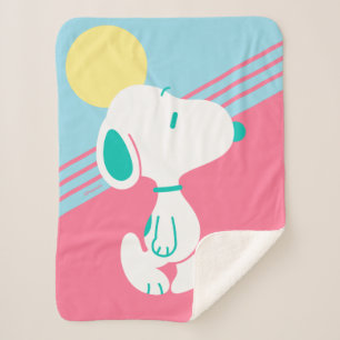 Erdnüsse   Snoopy Deko Dreams Sun Sherpadecke