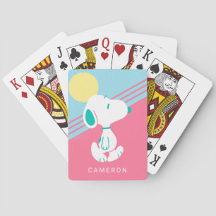 Erdnüsse   Snoopy Deko Dreams Sun Spielkarten