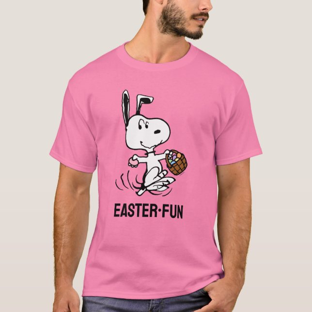 Erdnüsse | Snoopy der Osterfest Beagle T-Shirt (Vorderseite)
