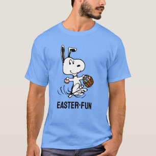 Erdnüsse Snoopy der Osterfest Beagle T-Shirt