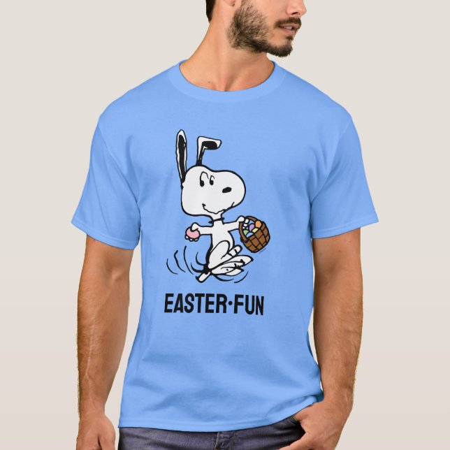 Erdnüsse | Snoopy der Osterfest Beagle T-Shirt (Vorderseite)