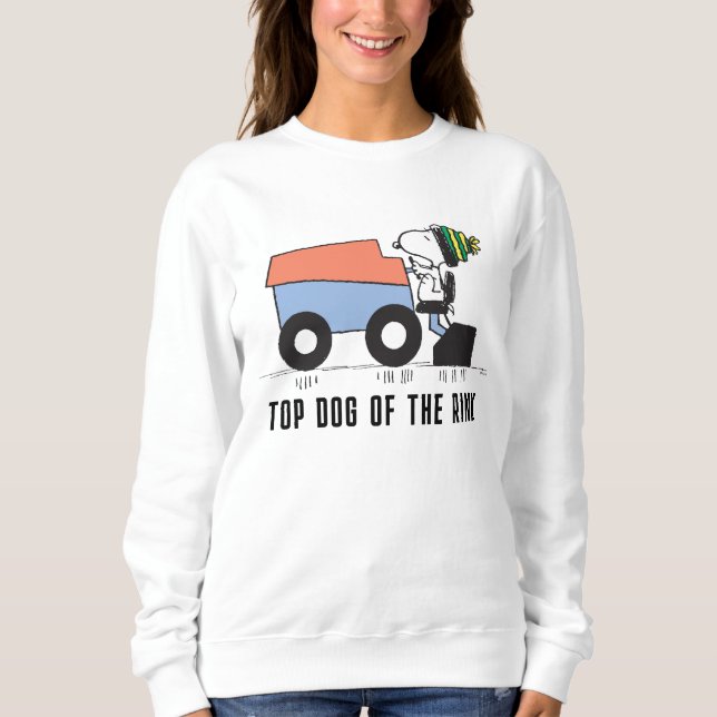 Erdnüsse | Snoopy-Eiswiederbelebungsmaschine Sweatshirt (Vorderseite)