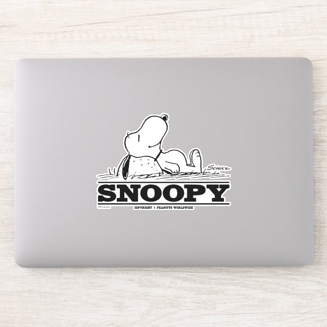 Erdnüsse | Snoopy-Erholung Aufkleber (Computer)