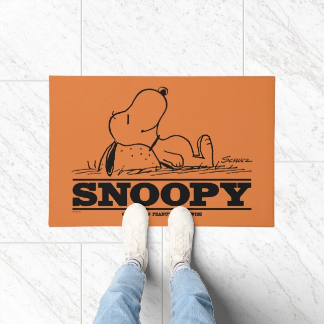 Erdnüsse | Snoopy-Erholung Fußmatte (Indoor)