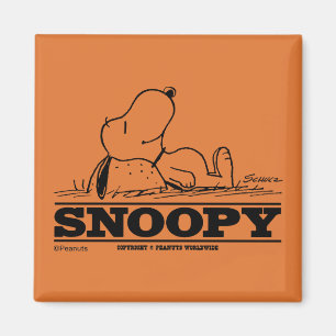 Erdnüsse   Snoopy-Erholung Magnet