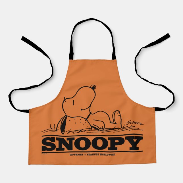 Erdnüsse | Snoopy-Erholung Schürze (Vorderseite)