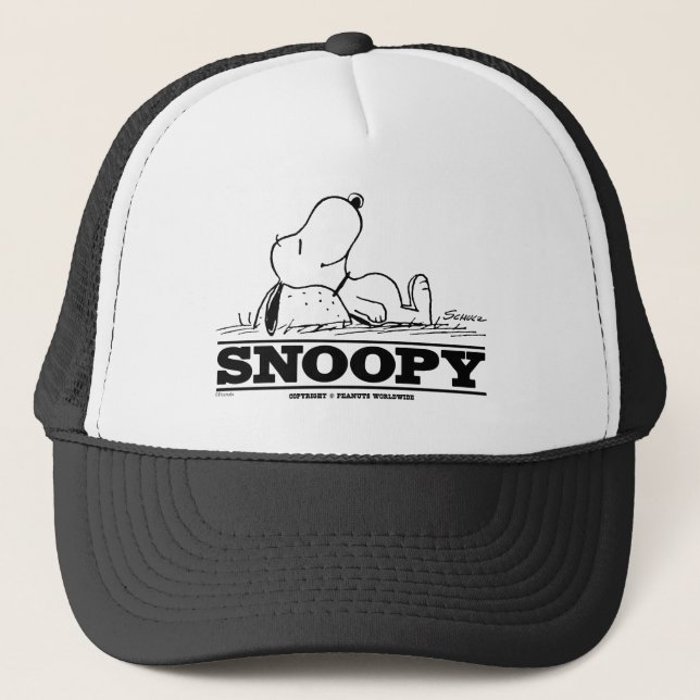 Erdnüsse | Snoopy-Erholung Truckerkappe (Vorderseite)