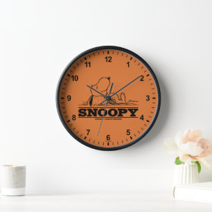 Erdnüsse   Snoopy-Erholung Uhr